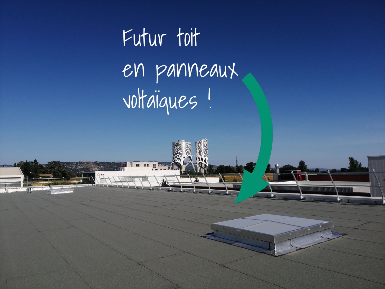 Futur toit en panneaux voltaiques